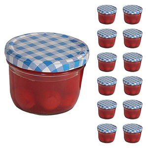 contacto Einmachgläser transparent 120,0 ml, 12 St.