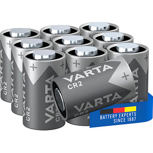 VARTA Batterien CR2 Lithium Fotobatterie 3,0 V, 10 St.