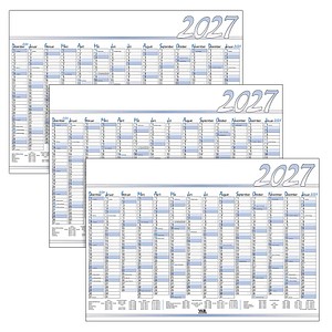 Jahresplaner abwischbar Extra 2027, 3 St.