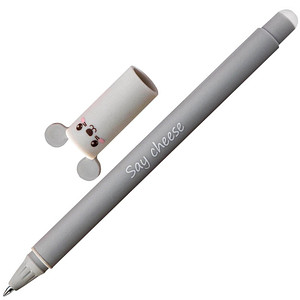 EBERHARD FABER Animal Erase it! Gelschreiber Maus 0,7 mm, Schreibfarbe: blau, 1 St.