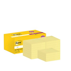 Post-it® Haftnotizen gelb, 1 Set