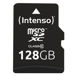 Intenso Speicherkarte microSDXC-Card Class 10 128 GB