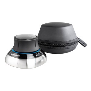 3Dconnexion SpaceMouse Wireless Maus kabellos schwarz, silber
