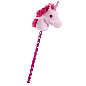 heunec® Steckenpferd mit pinker Mähne rosa, 1 St.