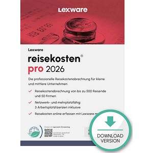 LEXWARE Reisekosten Pro 2026 Software Vollversion (Download-Link)