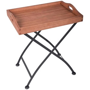 Garden Pleasure WIEN Beistelltisch rechteckig Eukalyptus eukalyptus 57,0 x 41,0 x 67,0 cm, 1 St.