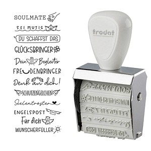 trodat Creative Mini Motivstempel Engelspost 30 x 5 mm, 1 St.