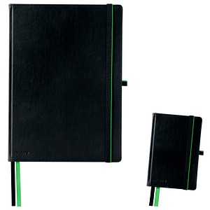 AKTION: LEITZ Notizbuch-Set Complete 1x DIN A4 +1x DIN A6 kariert, schwarz Hardcover 160 Seiten, 1 St. mit Prämie nach Registrierung