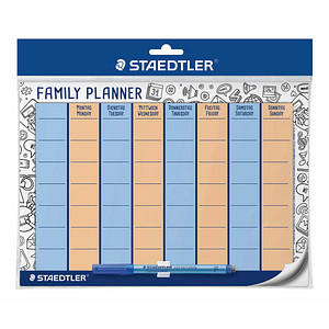 STAEDTLER Lumocolor Family Stundenplaner, Tageseinteilung 31,0 x 25,5 cm