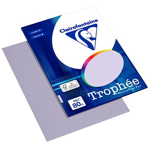 Clairefontaine Kopierpapier Trophée lila DIN A4 80 g/qm 100 Blatt