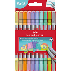 FABER-CASTELL Filzstifte farbsortiert, 10 St.