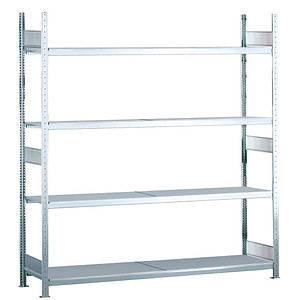 SCHULTE Schwerlast-Weitspannregal WS 2000 15596 silber 200,0 x 80,0 x 250,0 cm
