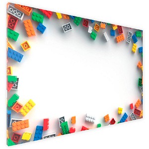 ALLboards Magnettafel 60,0 x 40,0 cm Bausteine