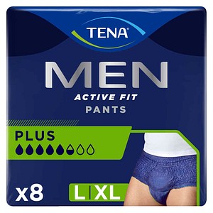 TENA Inkontinenzhosen MEN ACTIVE FIT PANTS PLUS, 8 St.