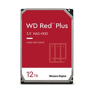 Western Digital RED Plus 12 TB interne HDD-NAS-Festplatte
