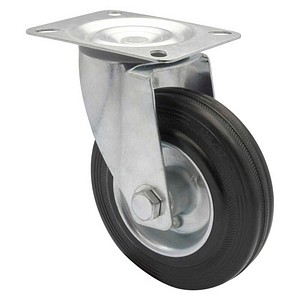 WAGNER® design yourself Transportgeräte-Lenkrolle RO 6124 silber