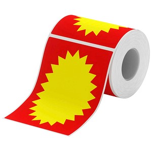 NIIMBOT Etikettenrolle für Etikettendrucker weiß, 107,0 x 150,0 mm, 1 x 50 Etiketten