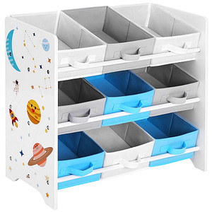 SONGMICS Kinderregal weiß 62,5 x 29,5 x 60,0 cm, 1 St.