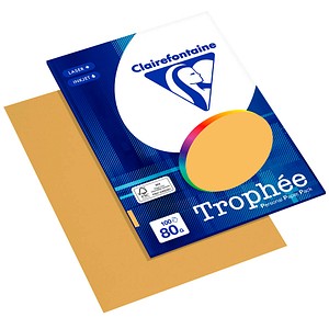 Clairefontaine Kopierpapier Trophée mandarin DIN A4 80 g/qm 100 Blatt