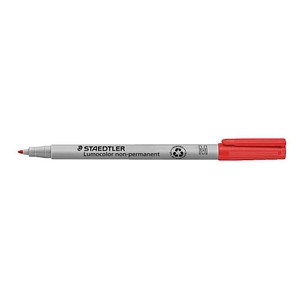 STAEDTLER Lumocolor Folienstift rot 1,0 mm non-permanent, 1 St.