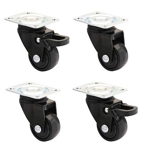 WAGNER® design yourself Transportgeräte-Lenkrollen RO 2227 schwarz