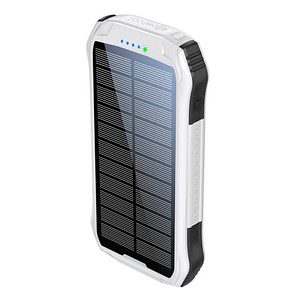 BOOMPODS Neutron Solar Solar-Powerbank 10.000 mAh weiß