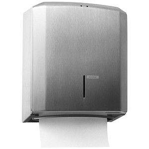 KATRIN Papierhandtuchspender 988366 silber Edelstahl, 1 St.
