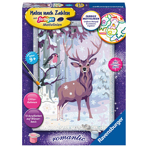 Ravensburger Malen-nach-Zahlen Stolzer Hirsch mehrfarbig