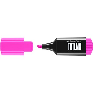 FABER-CASTELL TXTLNR Superfluorescent Textmarker pink, 1 St.