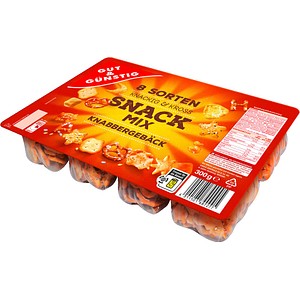 GUT&GÜNSTIG Snack-Mix Gebäck 300,0 g, 1 St.