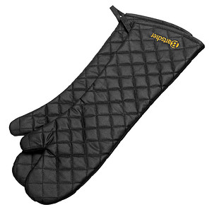 Bartscher unisex Ofenhandschuh 600 schwarz Einheitsgröße, 1 Paar