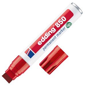 edding 850 Permanentmarker rot 5,0 - 16,0 mm, 1 St.