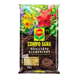 COMPO SANA® Qualitäts- Blumenerde 10,0 l