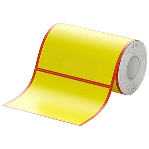 NIIMBOT Etikettenrolle für Etikettendrucker gelb, 100,0 x 70,0 mm, 1 x 115 Etiketten