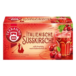 TEEKANNE Italenische Süßkirsche Tee 20 Portionen