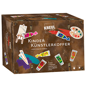 KREUL Kids Art Malkoffer farbsortiert, 1 Set
