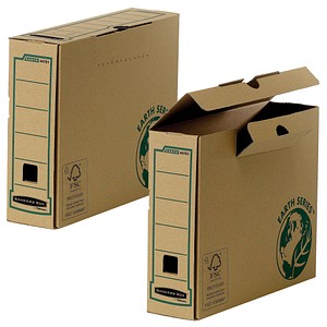 20 Bankers Box Archivboxen Earth Series 80mm A4 braun 8,0 x 31,9 x 25,4 cm
