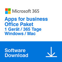 Microsoft  365 Apps for Business Office-Paket Vollversion (Download-Link)