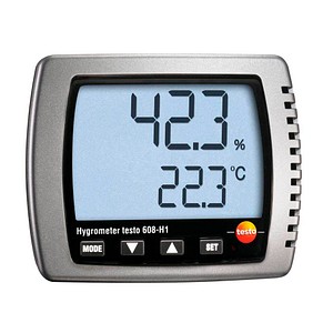 testo 608-H1 Thermo-Hygrometer braun, 1 St.