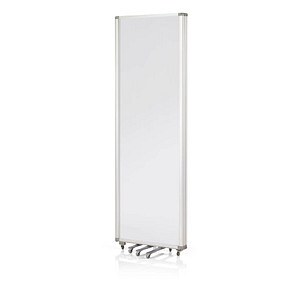 magnetoplan Trennwand 1105351, transparent 181,0 x 180,0 cm mit Rollen, 1 St.