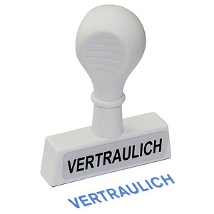 WEDO Textstempel "Vertraulich"