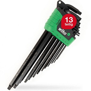 Wiha Torx-Schlüsselsatz TORX® MagicSpring® 43848 13-tlg.