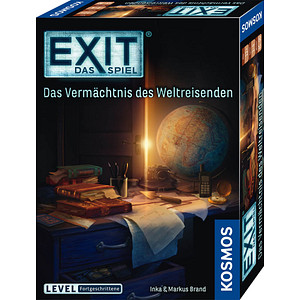 KOSMOS Das Spiel: Das Vermächtnis des Weltreisenden Escape-Room Spiel