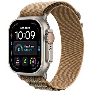 Apple Watch Ultra 4 49 mm Natur (GPS + Cellular) Alpine Loop M  beige