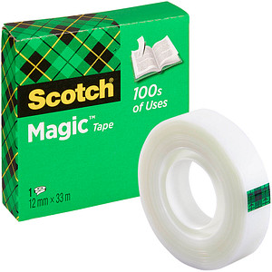 Scotch Magic™ Tape Klebefilm matt 12,0 mm x 33,0 m 1 Rolle