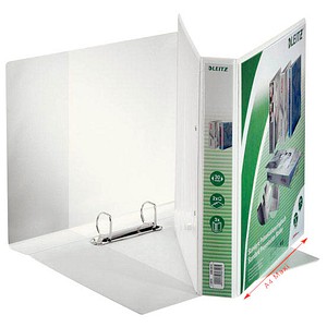 LEITZ Präsentationsringbücher 2-Ringe weiß 5,0 cm DIN A4, 6 St.