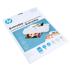 HP Laminierfolien Everyday glänzend für A4 80 micron, 25 St.