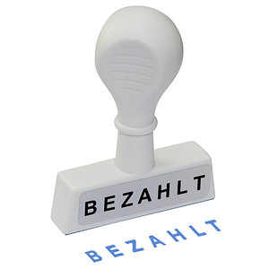 WEDO Textstempel "Bezahlt" ohne Logo, 1 St.