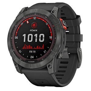 GARMIN fēnix 7X Smartwatch schwarz, schiefergrau