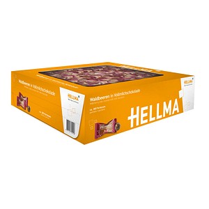 HELLMA Waldbeere in Vollmilchschokolade Schokofrüchte 380 St./581,4 g, 380 St.